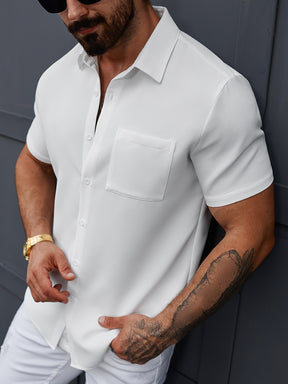 camisa masculina manga curta