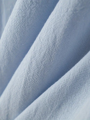 Camisa de Linho Manga Curta 
