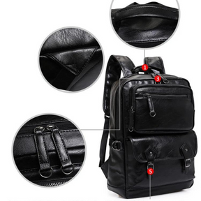 Mochila de Couro Masculina