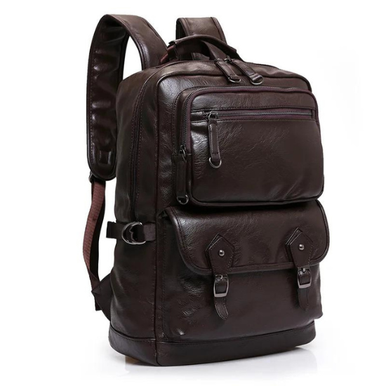 Mochila de Couro Masculina