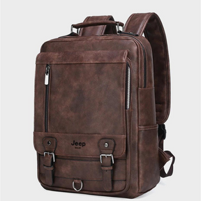 Mochila de Couro Masculina 