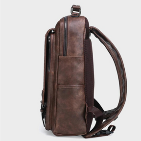 Mochila de Couro Masculina 