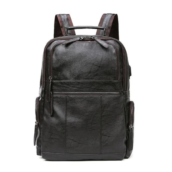 Mochila de Couro Masculina