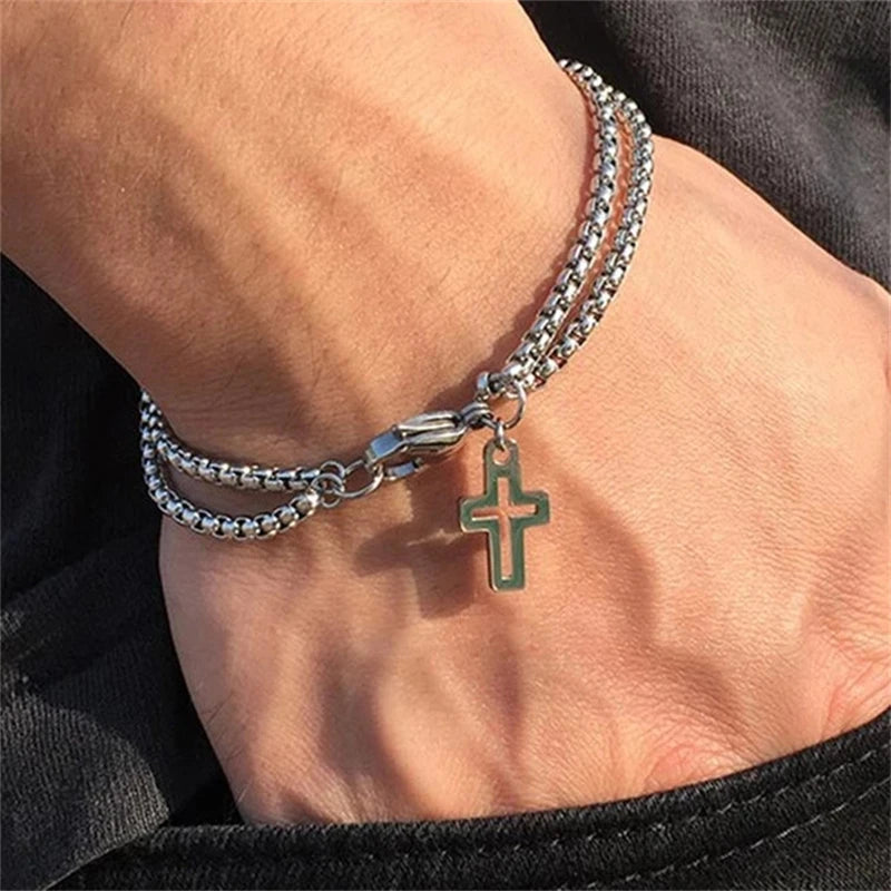 Pulseira Masculina de Prata