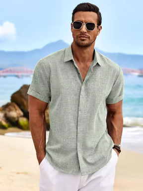 Camisa Masculina Manga Curta - Dravin